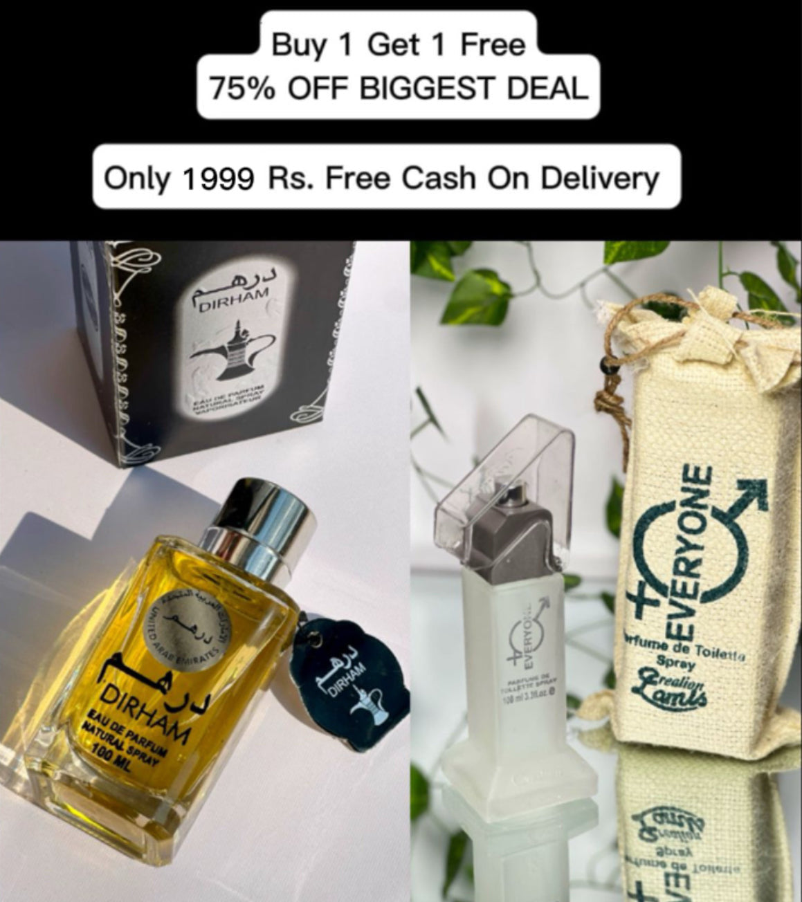 Pack Of 2 - Buy 1 Get 1 Free (Evry.O + Drhm)
