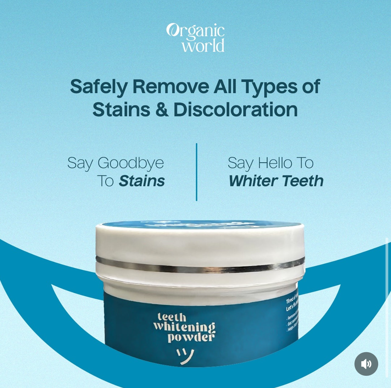 Organic World Teeth Powder